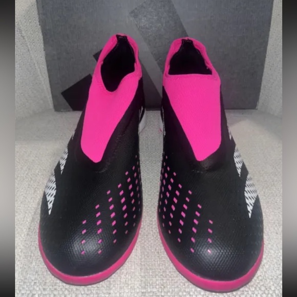 Shoes football Men Adidas Predator ACCURACY3 LL TF GW4642 Black - Picture 2 of 7